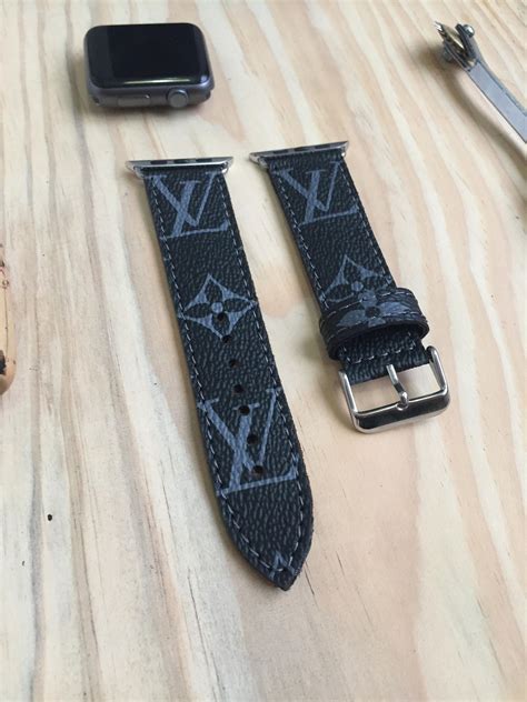 lv straps for apple watch|authentic lv apple watch band.